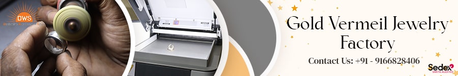 Gold Vermeil Jewelry Factory in India